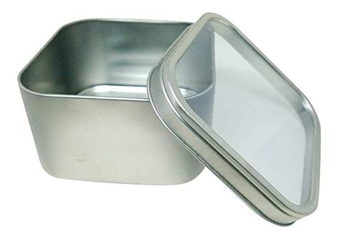 square metal strong box with lid|square metal containers with lid.